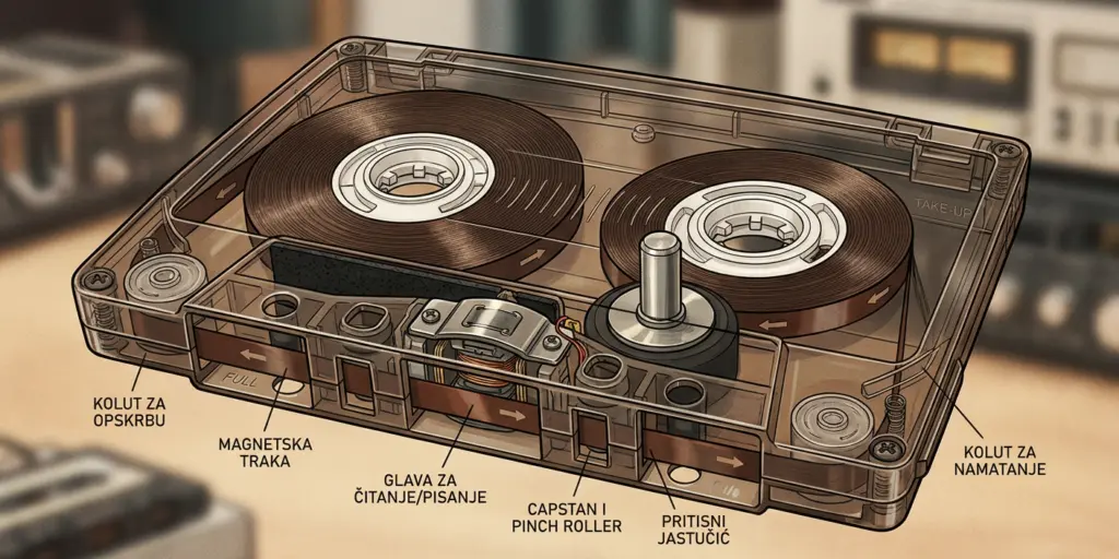 magnetna traka u kaseti